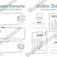 Das bin ich - Büchlein (Schönste Momente & Ziele)