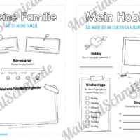 Das bin ich - Büchlein (Familie & Hobby)