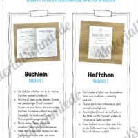 Das bin ich - Büchlein (So funktioniert´s)