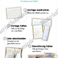 Das bin ich - Faltheft (Anleitung)