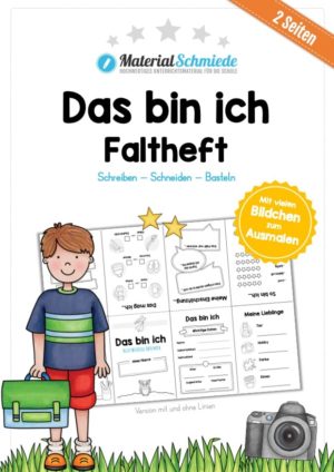 Das bin ich – Faltheft