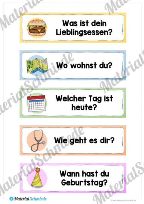 Das bin ich - Kennenlernkärtchen (Vorschau 01)
