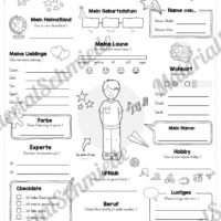 Steckbrief: Das bin ich - für Jungs (Variante 02)