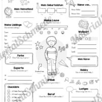 Steckbrief: Das bin ich - für Jungs (Variante 01)