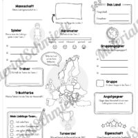 Steckbrief Fußball EM 2021: Meine Lieblingsmannschaft (Vorschau)