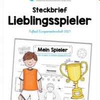 Steckbrief Fußball EM 2021: Mein Lieblingsspieler