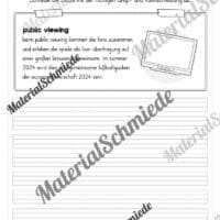 10 Abschreibtexte zur Fußball EM 2024: Groß- und Kleinschreibung (2. & 3. Klasse) - Vorschau 08