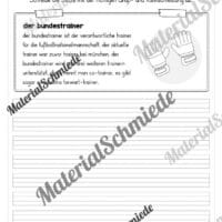 10 Abschreibtexte zur Fußball EM 2024: Groß- und Kleinschreibung (2. & 3. Klasse) - Vorschau 10