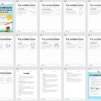 10 Abschreibtexte zur Fußball EM 2024: Groß- und Kleinschreibung (2. & 3. Klasse) - Überblick