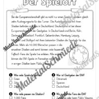 Lesen & Verstehen (Ankreuzen): Fußball EM 2024 - Vorschau 05