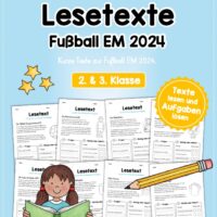 10 Lesetexte zur Fußball EM 2024 (mit Aufgaben)
