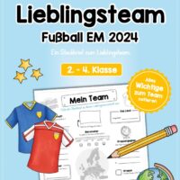 Steckbrief Fußball EM 2024: Meine Lieblingsmannschaft