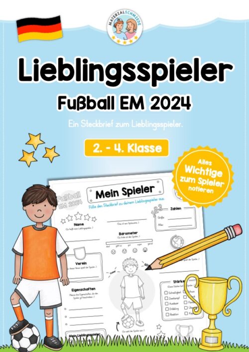 Fußball Em 2024 Unterrichtsmaterial Kostenlos Hochwertiges Unterrichtsmaterial - MaterialSchmiede