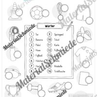 16 Abbildungen zum Thema Fußball zuordnen (Vorschau)
