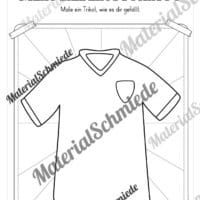 Ausmalbild: Mein Lieblingstrikot (Vorschau)