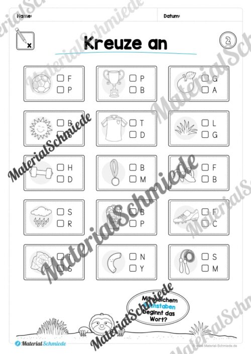 Leseheft: Thema Fußball (1. Klasse) - Vorschau 03