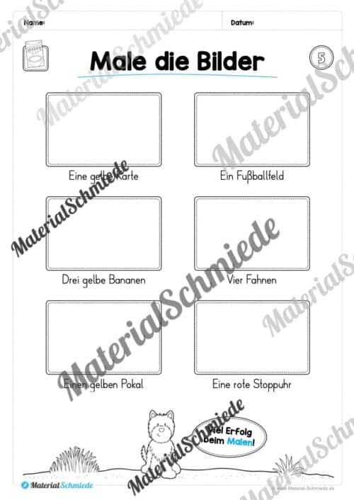 Leseheft: Thema Fußball (1. Klasse) - Vorschau 06