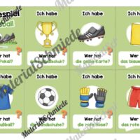 Lesespiel: Thema Fußball (1. & 2. Klasse) - Vorschau 01