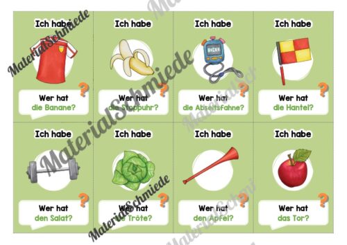 Lesespiel: Thema Fußball (1. & 2. Klasse) - Vorschau 02