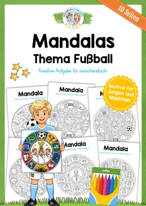 10 Fußball Mandalas