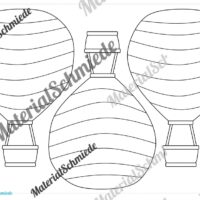 Heißluftballons zum Ausmalen (Vorschau 03)