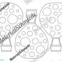 Heißluftballons zum Ausmalen (Vorschau 05)