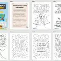 Kostenlose Ausmalbilder zum Thema Mut (Überblick)