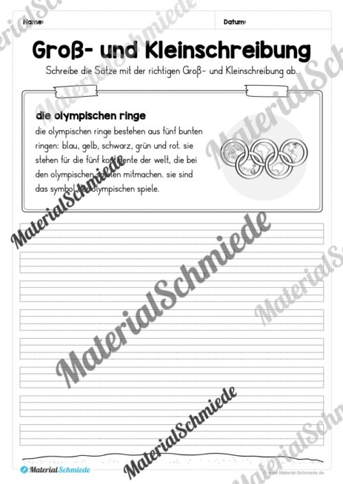 10 Abschreibtexte: Olympische Spiele 2024 (Vorschau 02)