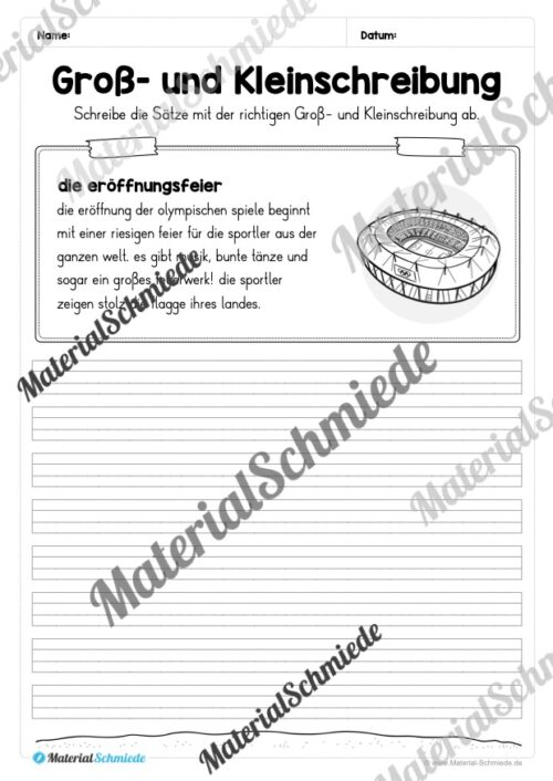 10 Abschreibtexte: Olympische Spiele 2024 (Vorschau 04)