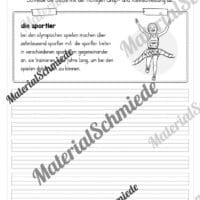 10 Abschreibtexte: Olympische Spiele 2024 (Vorschau 07)