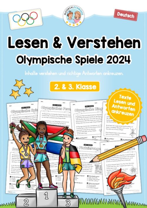 Lesen & Verstehen (Ankreuzen): Olympische Spiele 2024