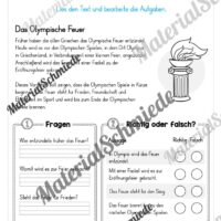 10 Lesetexte: Olympische Spiele 2024 (Vorschau 02)