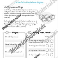 10 Lesetexte: Olympische Spiele 2024 (Vorschau 03)