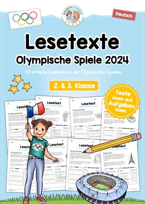 10 Lesetexte: Olympische Spiele 2024