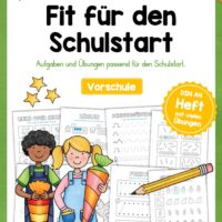Fit für den Schulstart (25 Arbeitsblätter)