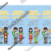 Willkommensgeschenk: Lesezeichen (1.-4. Klasse) - Vorschau 01