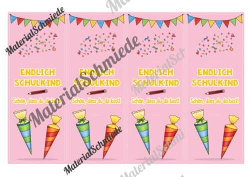 Willkommensgeschenk Einschulung: Stift (Vorschau 02)