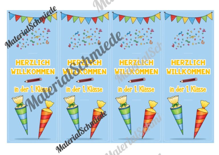 Willkommensgeschenk Einschulung: Stift (Vorschau 05)
