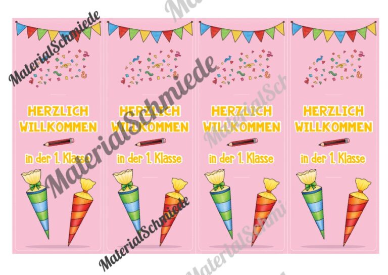 Willkommensgeschenk Einschulung: Stift (Vorschau 06)