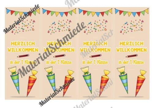 Willkommensgeschenk Einschulung: Stift (Vorschau 08)