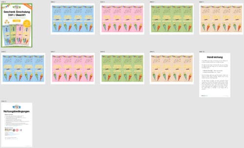 Willkommensgeschenk Einschulung: Stift (Überblick)