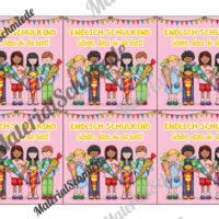 Begrüßungs-Kärtchen zur Einschulung (Vorschau 06)