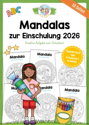 10 Mandalas zur Einschulung (2026)