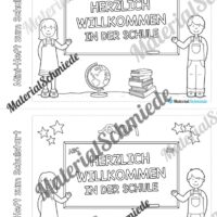 Mini-Heft für den ersten Schultag (Vorschau 01)