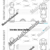 Mini-Heft für den ersten Schultag (Vorschau 02)