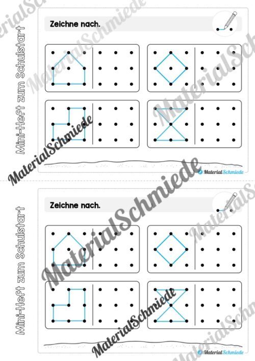 Mini-Heft für den ersten Schultag (Vorschau 07)