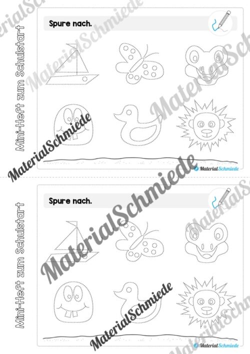 Mini-Heft für den ersten Schultag (Vorschau 11)