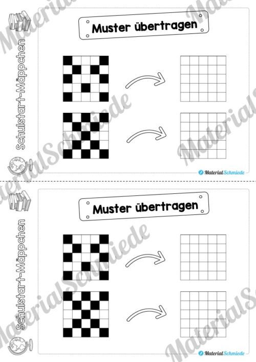 Schulstart Mäppchen - 25 Arbeitsblätter (Vorschau 13)