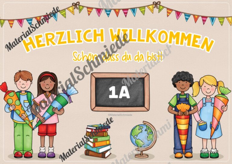 Plakat: Endlich Schulkind (Vorschau 05)