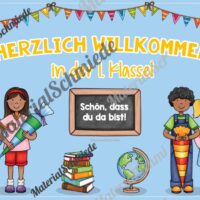 Plakat zum Schulstart (Vorschule - 4. Klasse) - Vorschau 04